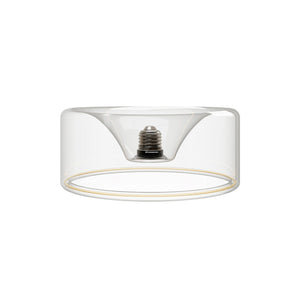 Ghost Bulb warm wit 6W G02 laag 19 cm