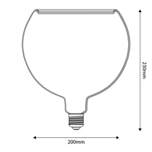Ghost led lamp g200 1900K warm wit dimbaar 20 cm