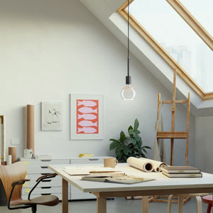 Ghost led lamp Warm wit g125 ring 2200k