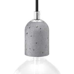 Cement Fitting e27 Grijs