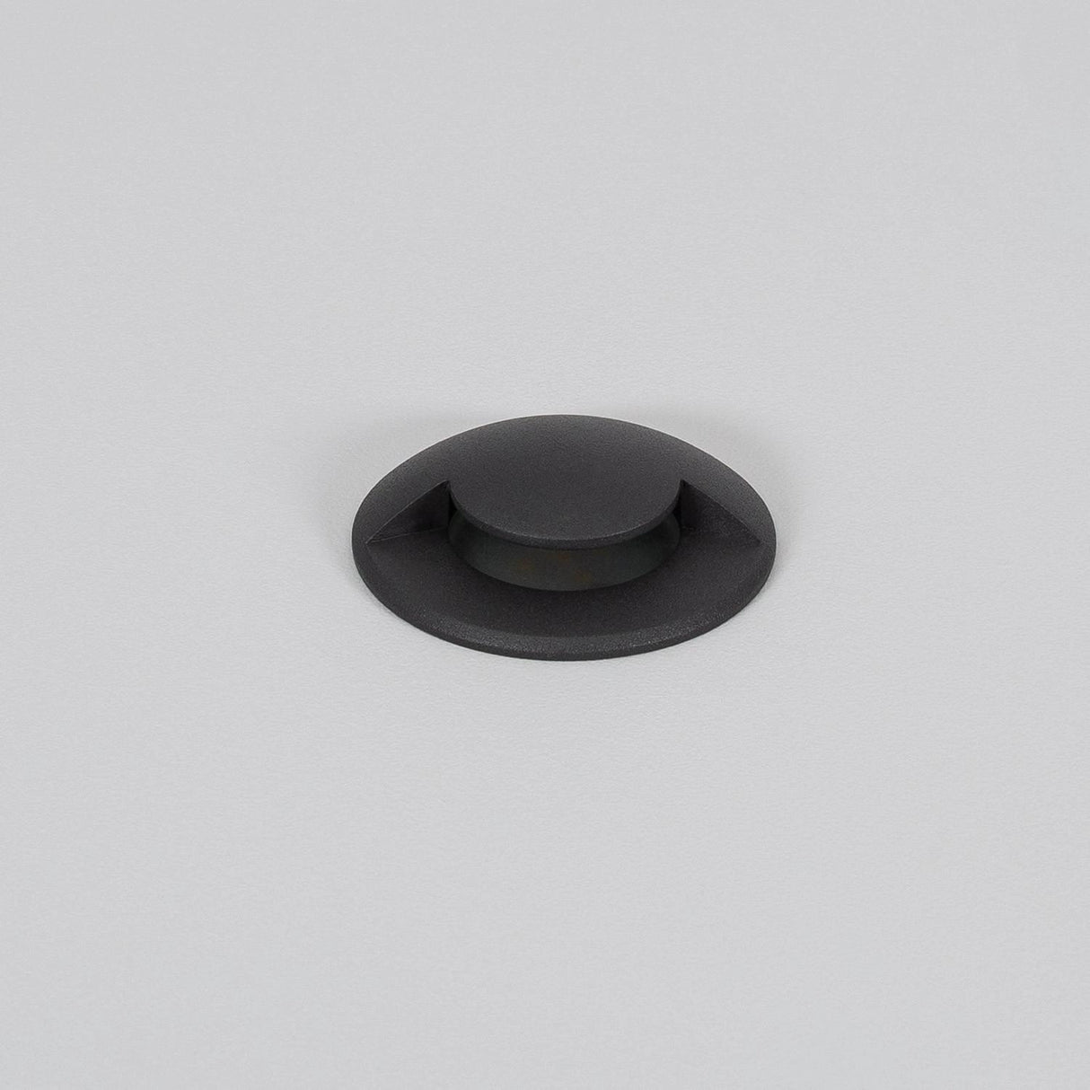 Grondspot Halve Maan zwart 3W led warm wit 52mm 24V