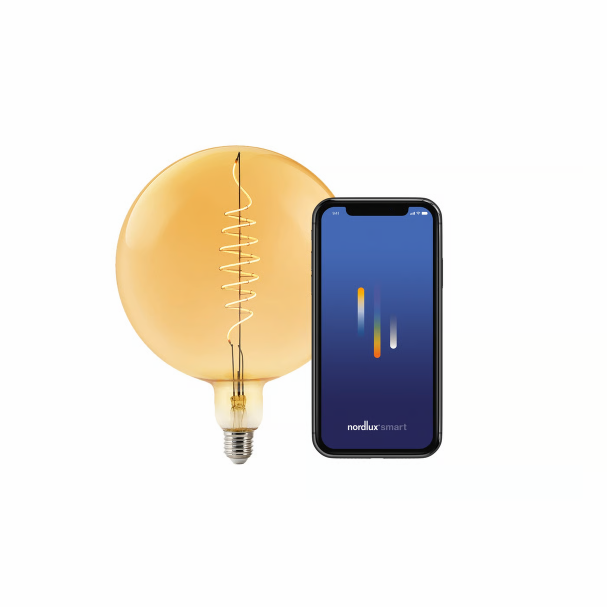 G200 Goud Smart Grote Led lamp E27 fitting 20 cm