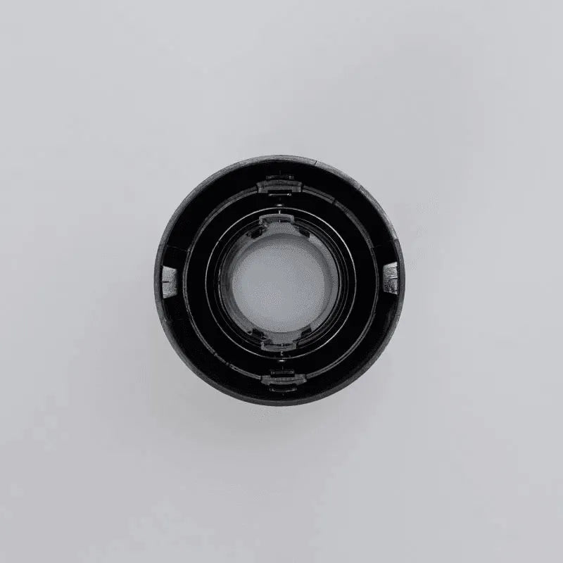 Plafondlamp downlighter gu10 zwart rond 'Spaces' rond - FOIR