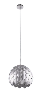 Hanglamp aluminium zilver 