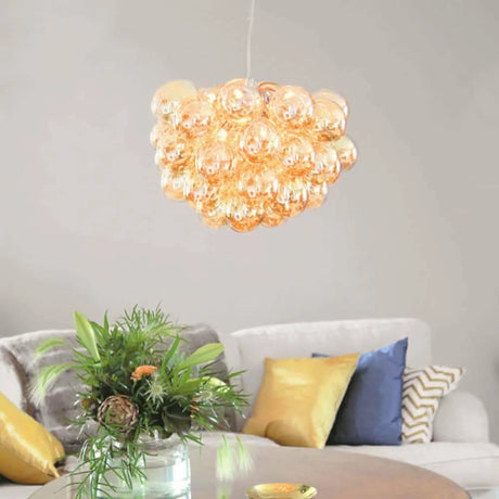 Glazen hanglamp By rydens hanglamp gross modern rond