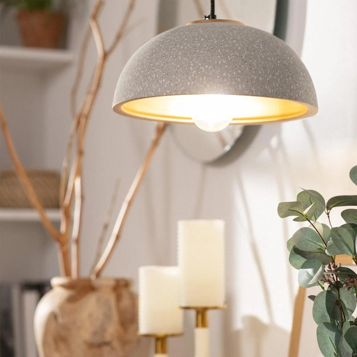 hanglamp e27 fitting modern rond goud