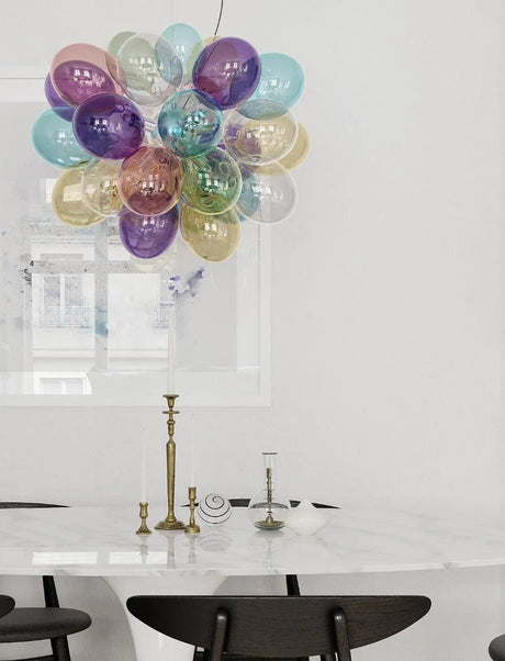 Hanglamp glas gekleurd By rydens glas modern led lamp glas