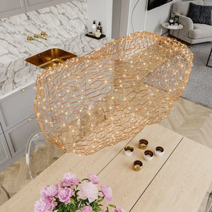 Hanglamp goud wolk by rydens hayden led lamp groot