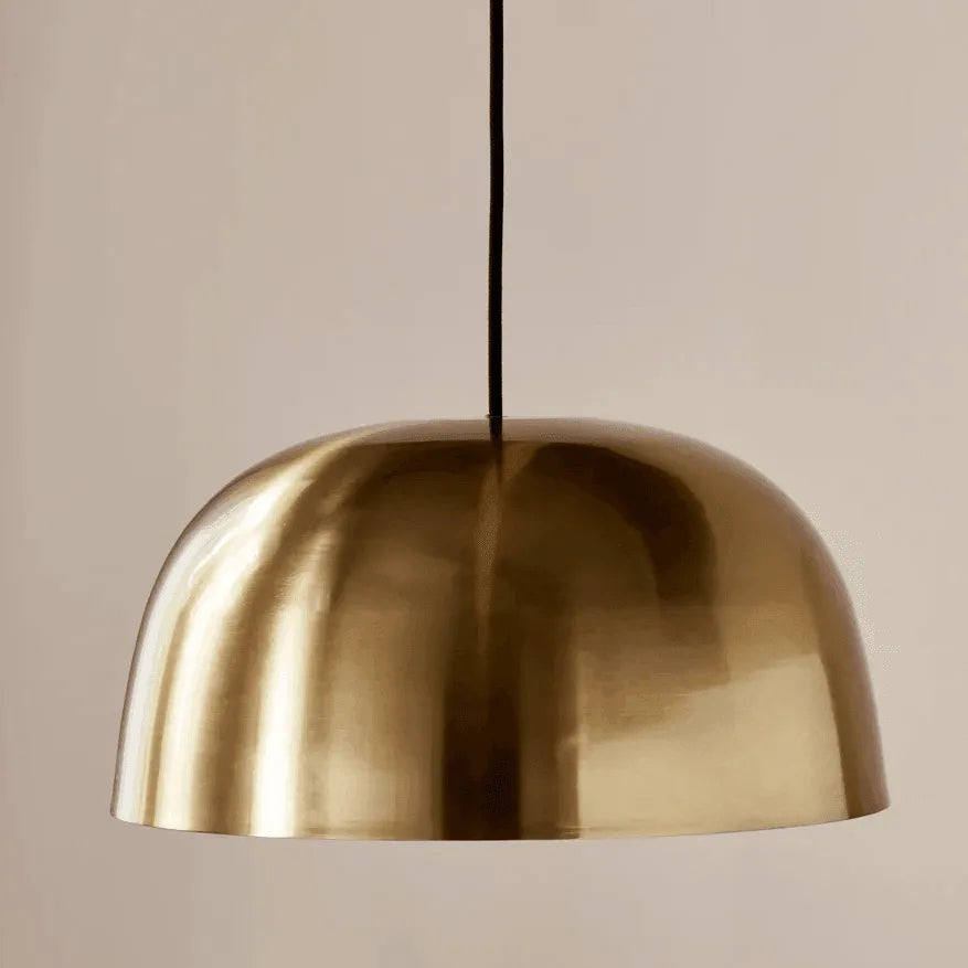 Hanglamp messing goud 'Cera' Nordlux E27 fitting 36 cm - FOIR