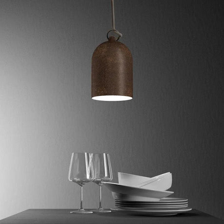 Lampenkap roest industrieel design modern keramiek