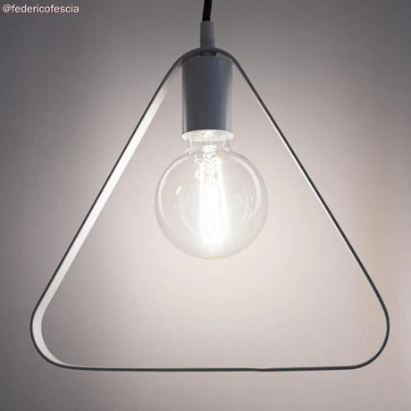 Fitting lamp wit e27 rond vlak met trekontlaster - FOIR