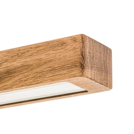 Hanglamp hout verstelbaar led lamp modern