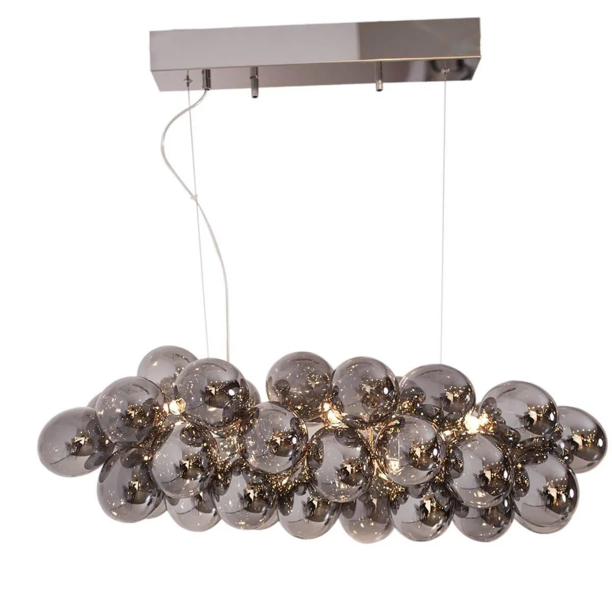 Glazen hanglamp bollen by rydens bar design lamp
