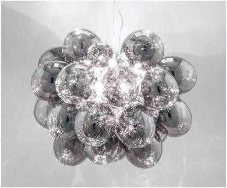 by rydens hanglamp gross glas zilver hanglamp groot