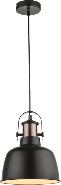 Hanglamp industrieel E27 fitting metaal rond