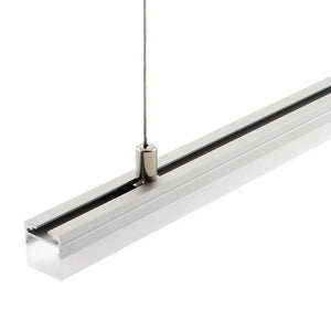 Led strip ophangen modern aluminium 