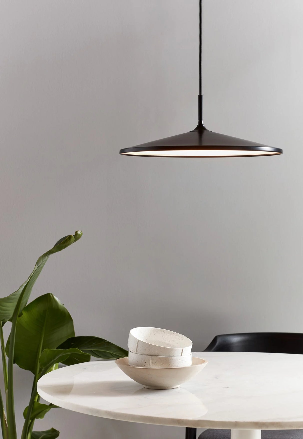 Hanglamp zwart Balance led lamp 42 cm