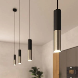 Hanglampje E14 fitting zwart minimalistisch - FOIR