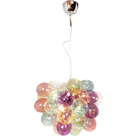 Hanglamp gekleurd glas modern led lamp design 