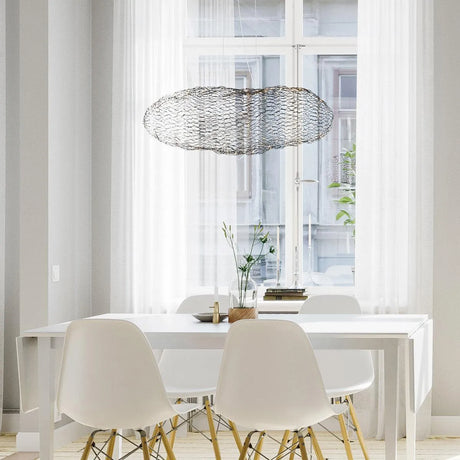 Design hanglamp eettafel By rydens hanglamp modern led lamp grote wolk