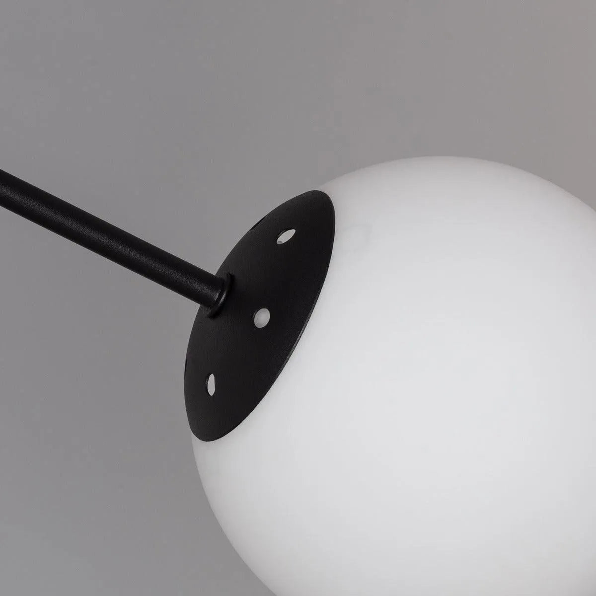 Moderne hanglamp met 6 e27 fittingen 