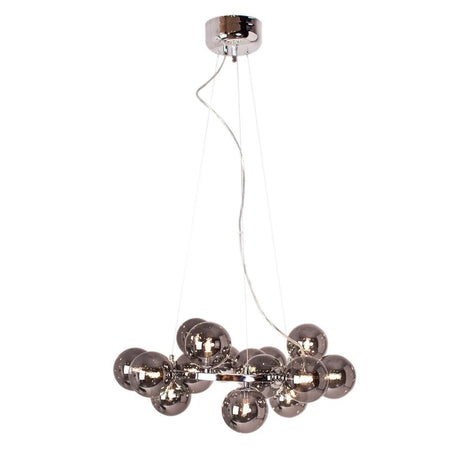 By rydens glas modern led lamp rookglas