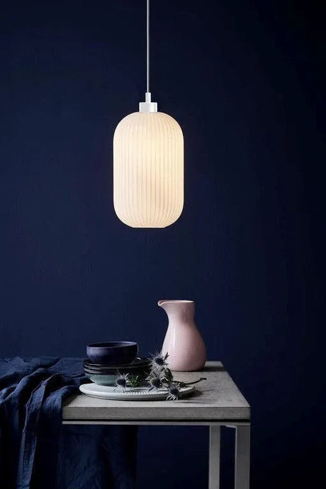 hanglamp wit glas Glazen hanglamp groot Nordlux
