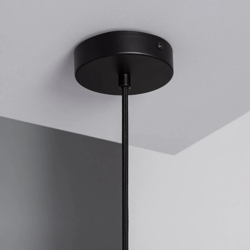 Hanglamp glas Ribbel e27 Retro goud