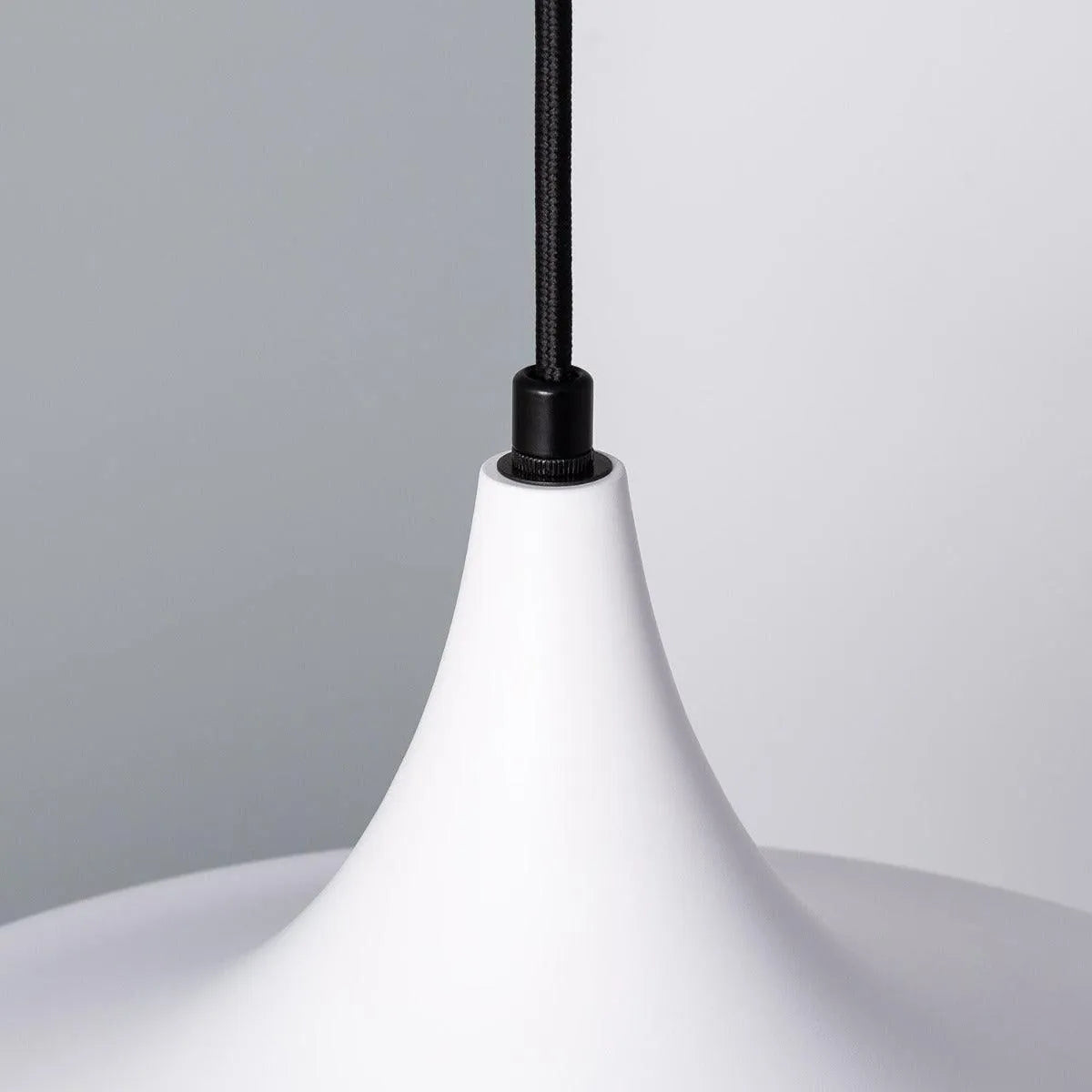 Lampenkap wit/goud 'Atkin 1' industrieel E27 fitting design modern wit - FOIR