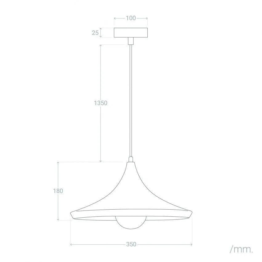 hanglamp wit goud retro ontwerp e27 fitting