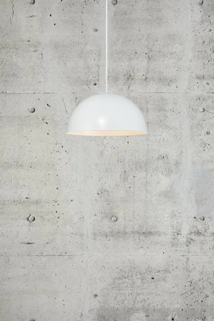 Hanglamp wit rond 400mm e27 fitting Nordlux wit 
