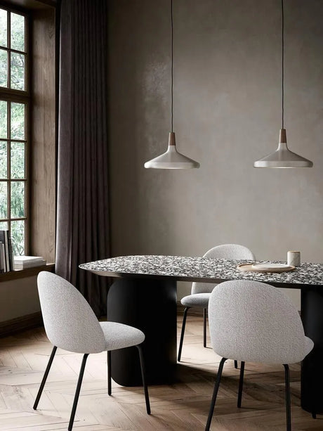 Nordlux float 39 zilver hout modern e27