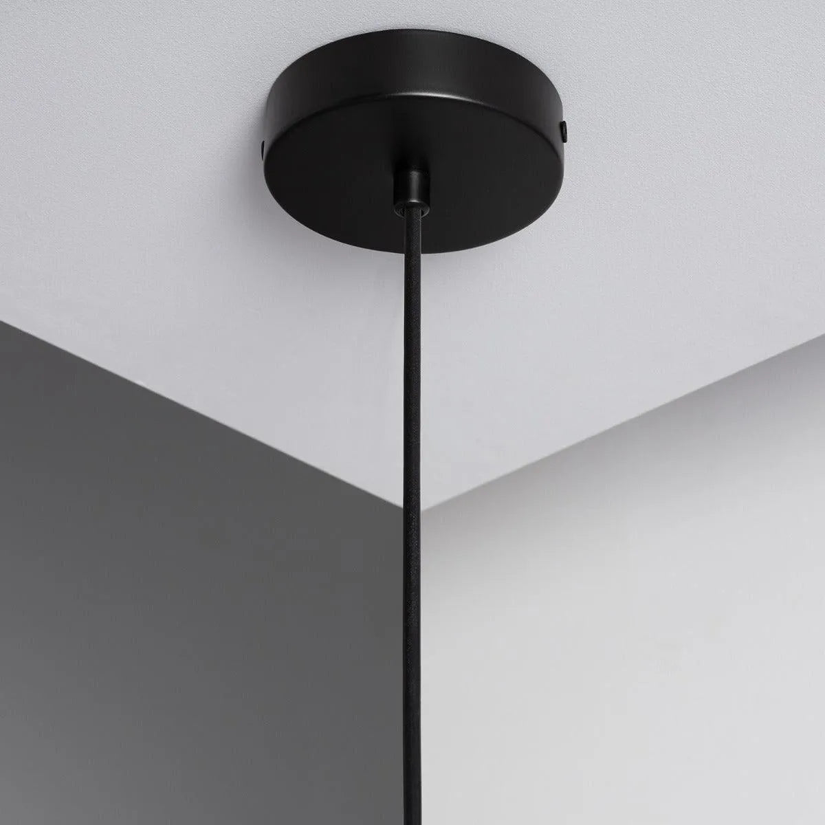 Messing hanglamp modern zwart e27 fitting