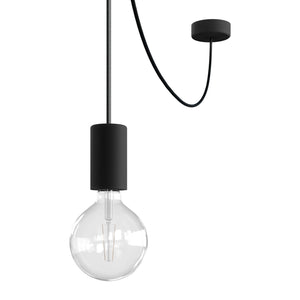 Hanglamp buiten glad IP65 e27 fitting 5 meter