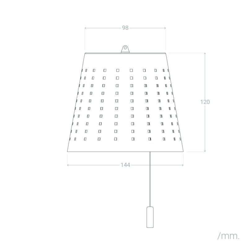 Hanglamp buiten geel Zonne energie 14.3 cm