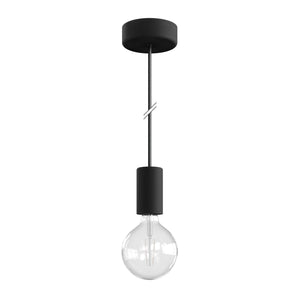 Hanglamp buiten zwart 1.5m kabel E27 IP65