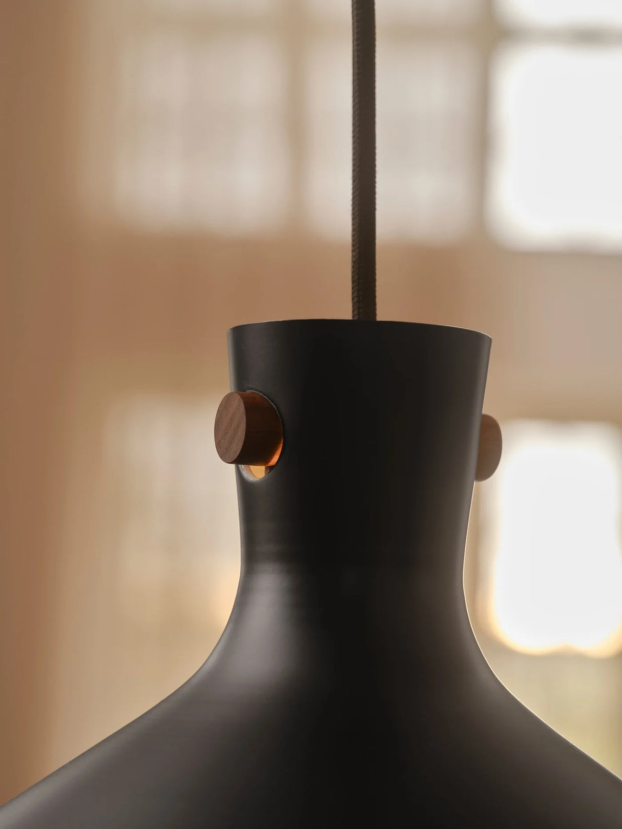 Hanglamp zwart metaal E27 Dorina 45 cm