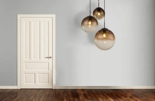 Glas hanglamp modern glazen bollen E27 fitting