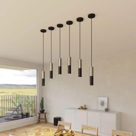 Hanglampje E14 fitting zwart minimalistisch - FOIR
