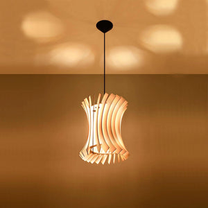 Hanglamp Hout Ariane e27 fitting 30 cm