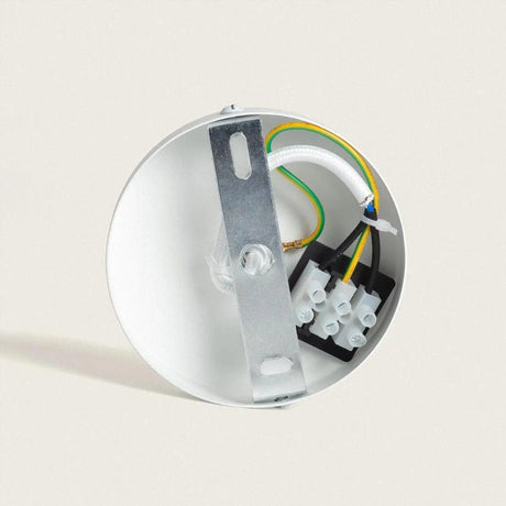 Hanglamp hout en metaal met E27 fitting 'Russel' - FOIR