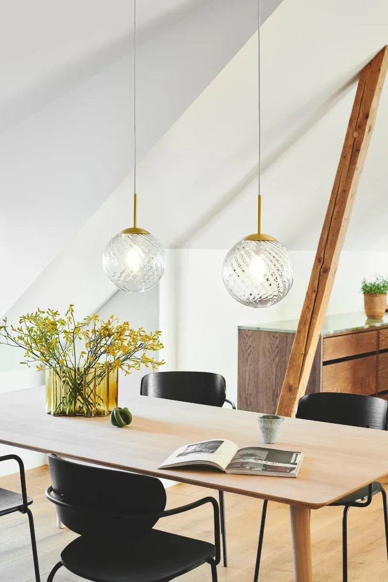 hanglampje nordlux chisell 25 messing met glas design 2326277 