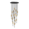Hanglamp trapgat 15x E14 met led lamp 180cm