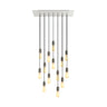 Hanglamp boven eettafel 14x E27 Set 67,5 cm
