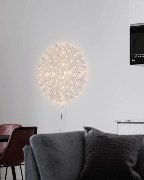 Zwarte LED wandlamp met schakelaar en dimmer By Rydens Hayden - FOIR