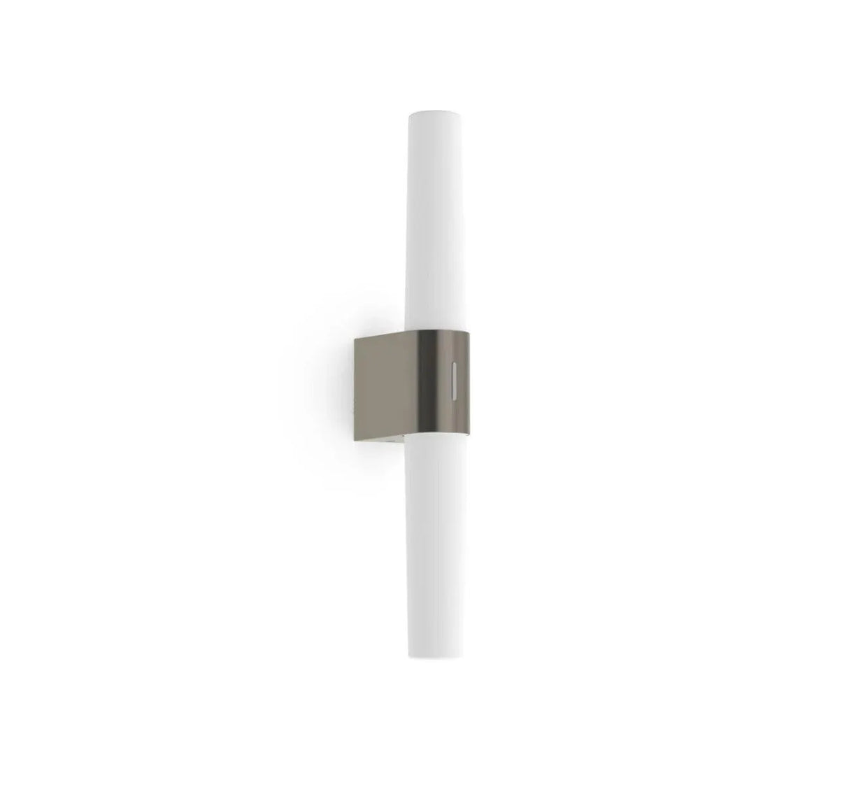 Badkamer wandlamp opaalglas geborsteld nikkel 'Nordlux Helva' en Moodmaker - FOIR