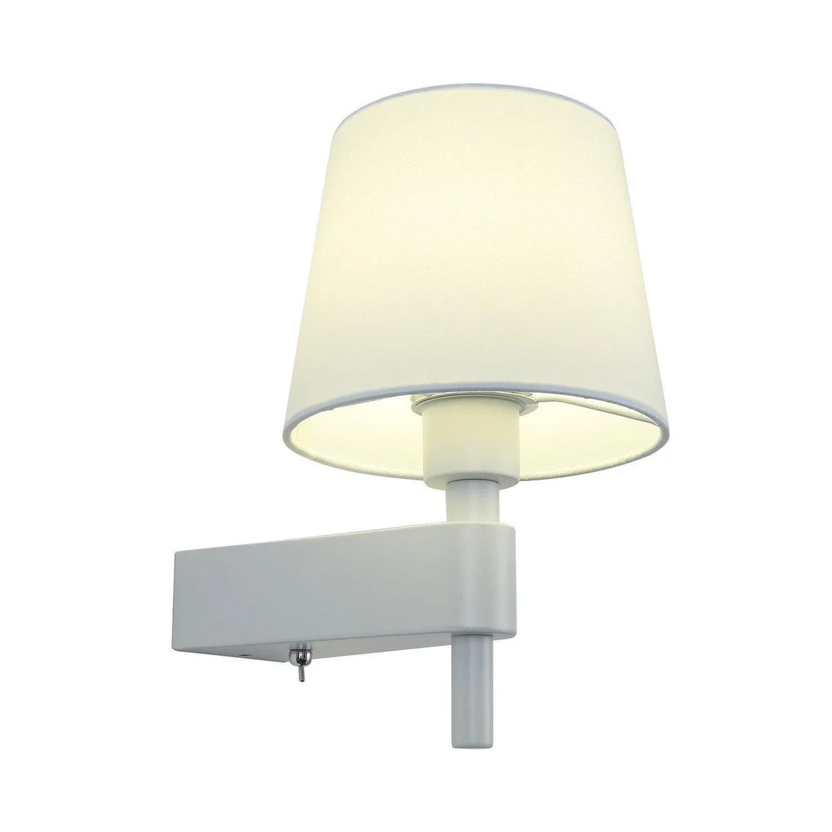 wandlamp met schakelaar grijs e27 fitting