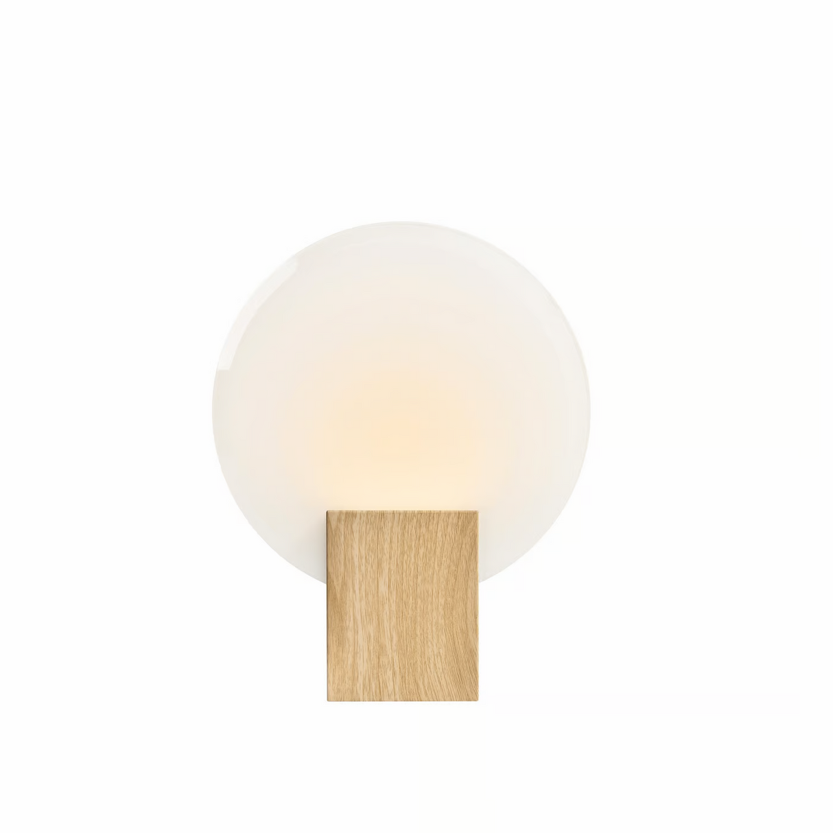 Wandlamp hout Hester rond badkamer 3-stap dimmer