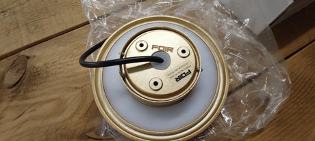 Ronde wandlamp wit modern led lamp warm wit