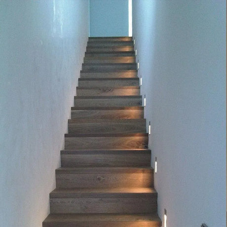 Trapverlichting modern led inbouwspot vierkant